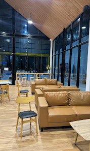 Air-conditioned waiting lounge at Winning Sports Complex